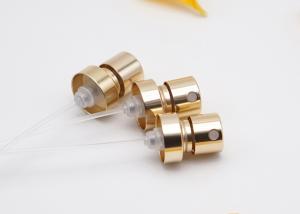 China Aluminum Perfume Sprayer Fea15mm Crimp Mist Light Gold factory