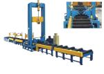 Dump Truck Panel H Beam Welding Line / Corrugated Beam Welding Machine