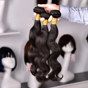 China Human Virgin Hair Brazilian Body Wave Human Hair Bundles Peruvian Hair Extension factory