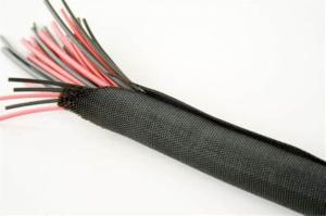 China PP Expandable Self Wrapping Split Braided Sleeving Hot Cutting Knife factory