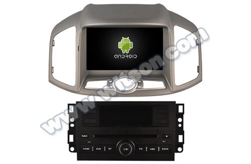 China 8" Screen OEM Style with DVD Deck For Chevrolet Captiva 2012-2017 Android DVD GPS Multimedia Stereo factory