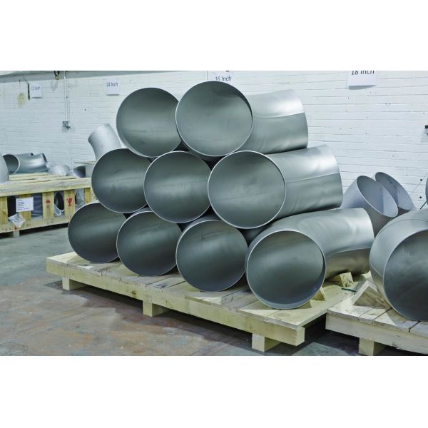 P265TR2 P355N Stainless Butt Weld Fittings Elbows Bottoms Reducers Customized