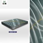 Black Picture Design 220cm Mattress Ticking Fabric Shrink Resistant
