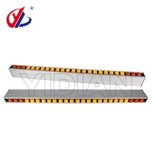 China Aluminum Roller Track for Edgebander with Plastic Rubber Rollers on sale