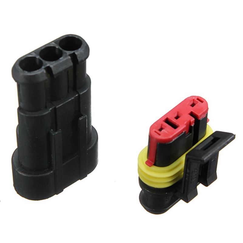 Highly 3 Pin Automotive Cable Assembly for Mid East Market by UL Certified Molex TE AMP