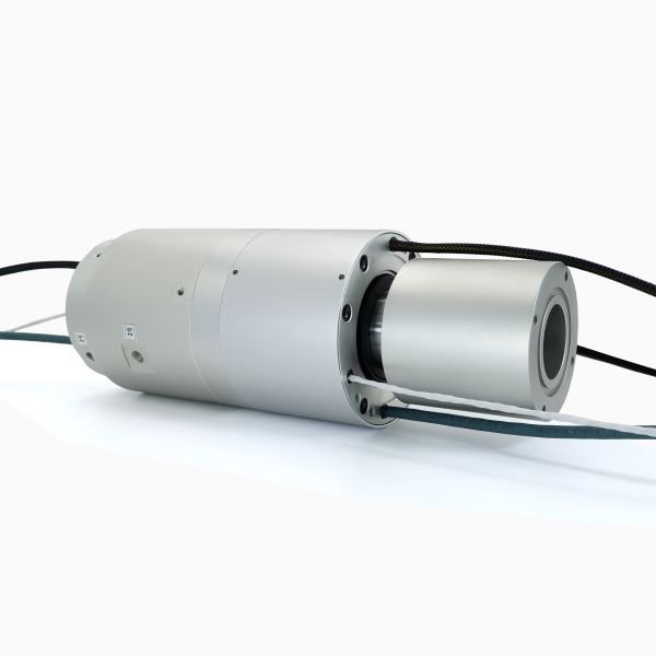 Integrating 100M Ethernet and 3-passage Air Rotary Joints with Dual Pressure