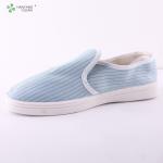 Anti static esd cleanroom pvc blue safety shoes