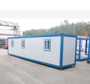 China modular sandwich panel morden disaster container house factory