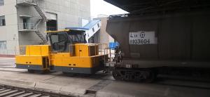 China HTRR113 type rail-road dual-purpose tractor uses internationally renowned brand engines factory