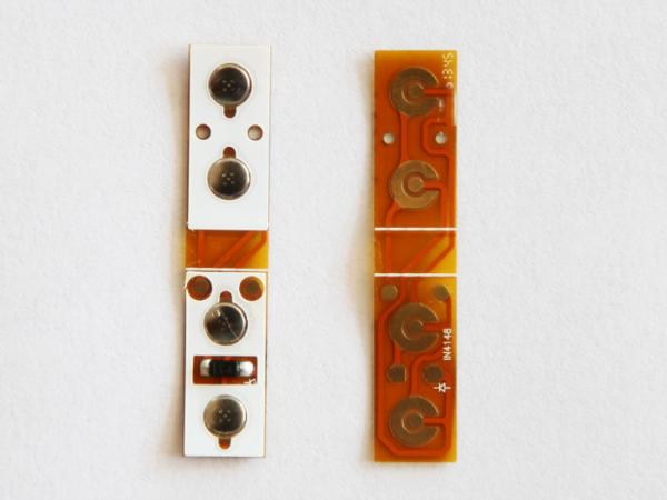 China Single Sided Flexible Circuit Board FPC Medical Button factory