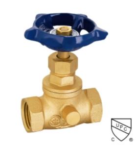 China Brass Stop Gate Valve 3/8&quot;-4&quot; Brass Stop Valves Polishing Surface Plastic factory