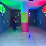 Scary Escape Room Interactive Light Hide Wall Game Team Cooperate For Kids