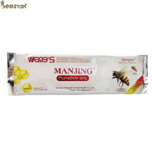 Wangshi Bee Medicine Manjing flumethrin Strip Varroa Mite Treatment for Bees 20