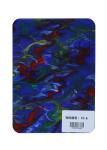 Deep Blue Oil Painting Pattern Acrylic Sheet 1/8 inch For Decoration