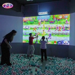 China Pirates Attack Theme Interactive Wall Projection Games With Dynamic Capture factory