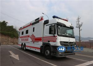 China Satellite Transimission 11.95L 4x4 Emergency Response Vehicle factory