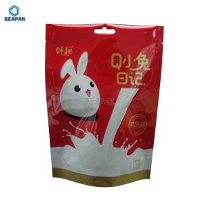 China Resealable Zipper Plastic Standing Digital Printed Pouches factory