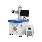 UV 10W Laser Marking Machine For Glass Metal Plastic Bamboo Products 355nm