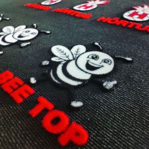 3D Printed Custom Flock Heat Transfers Soft Iron On Heat Transfer Stickers