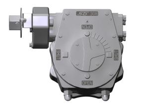 China Ip67 Partial Turn NBR Sealing Ball Valve Gearbox factory