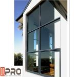 Double Glazing Aluminum Awning Windows / Top Hung Roof Window ISO9001 aluminum
