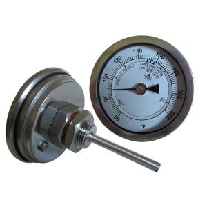 China Big Dial SS 304 Brew Bimetallic Food Thermometer factory