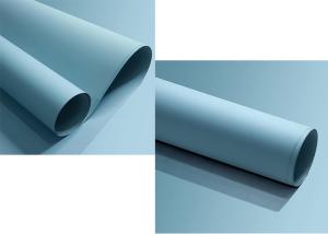 China Matt Membrane Pressed Pvc Foil Door Kitchen Stain Resistant factory