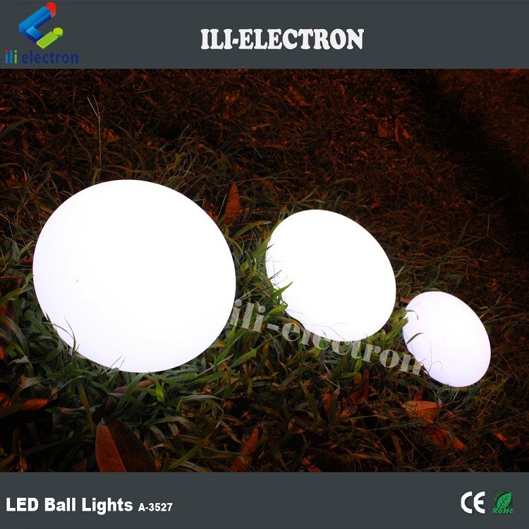 swimming pool decoration glowing ball lights