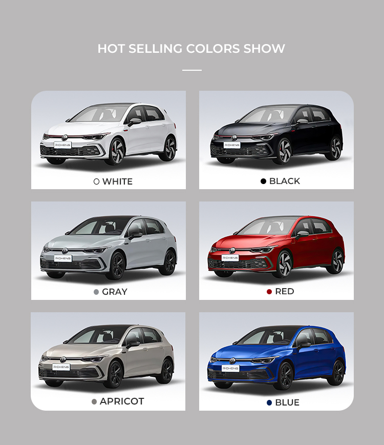 2023 VW Golf Popular Design 0km Used Cars Vehicles Mini Cars Gas Petrol Auto Chinese Car for Max Speed 200km/h
