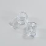 10ml Plastic PS Facial Cream Container Mini Sample Jar for Essential Oil