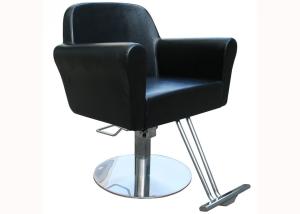 China WT-3206 Professioinal Hair Salon Black Stylist Chair thick and Comfortable pu Armrest factory