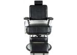 Traditional Reclining Barber Chair For Beauty Salon , Barber Stools Chairs