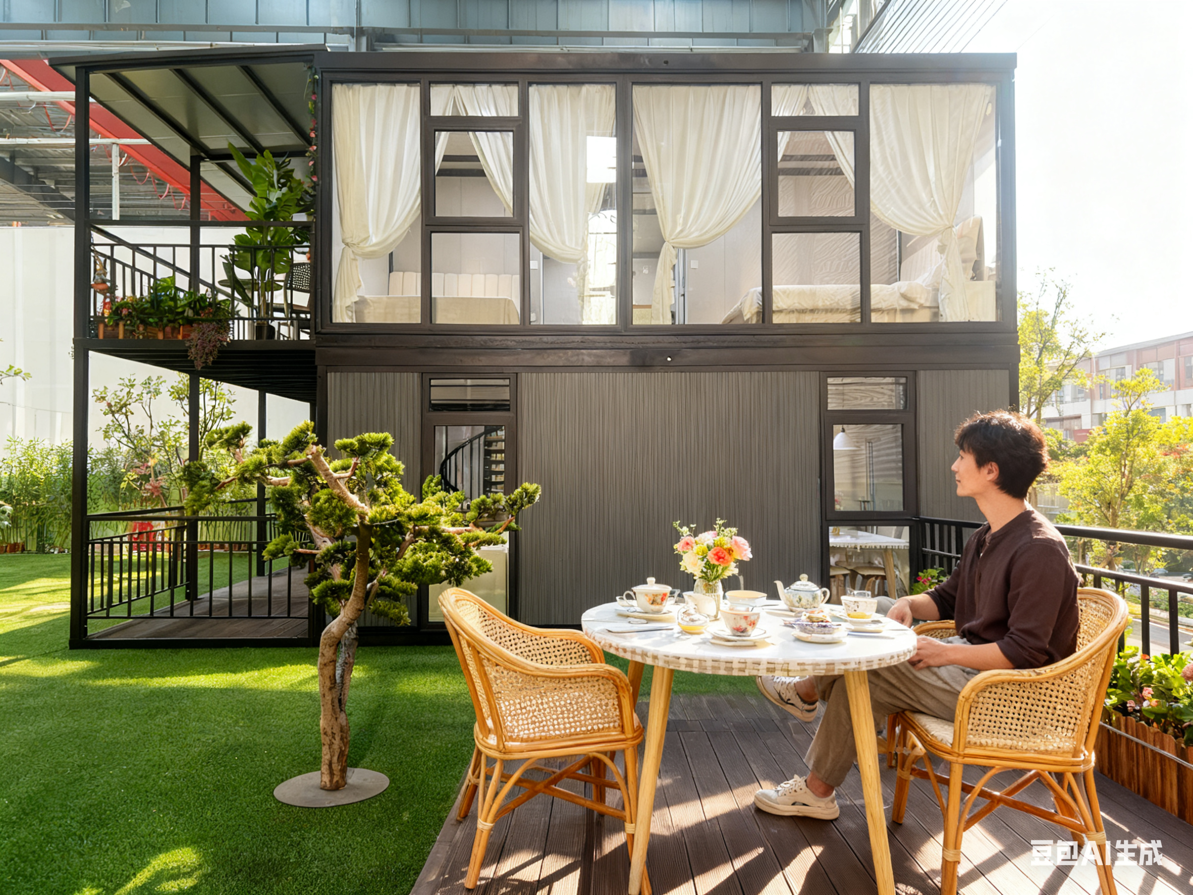 China Customizable Fireproof Two-layer Expandable Prefab Homes Temperature Resistance and Customizable Floors Customization on sale