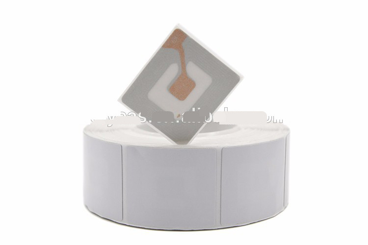 Thermal Paper Printing Cosmetic Soft Tag Single Use Retail Protection Eas RF Soft Label For Garment
