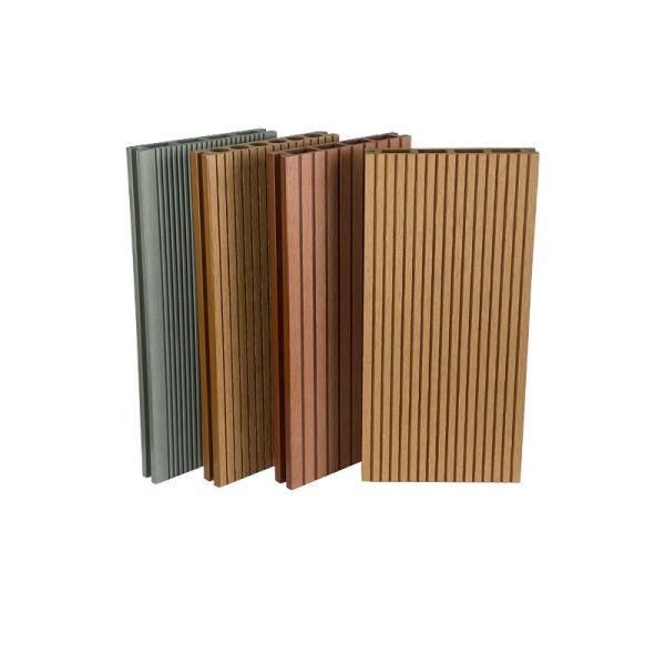 Non - Slip Groove WPC Decking Boards Outdoor Panel Road Park Engineering Floor