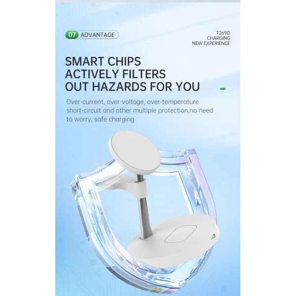 4 In 1 Magnetic Wireless Charging 15W