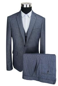 China MG3004 Mens 3 Pieces Suit Formal Business Breathable Anti Wrinkle Custom Size factory