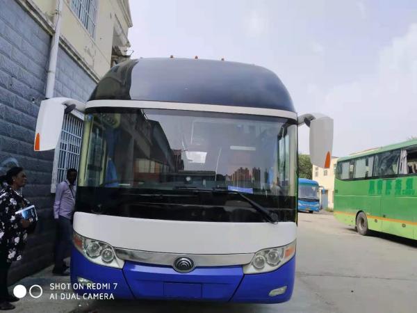 53 Seats Used Yutong ZK6117 Bus Used Coach Bus 2012 Year Diesel Engine NO