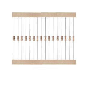 China ETOPMAY DIP Fixed Carbon Film Resistor 100Ω 1/4W 1/2W 1W 5% factory