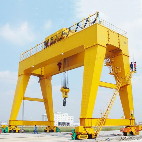 China Top Supplier In China Provide Heavy Duty 50 Ton Mobile Double Girder Gantry Crane factory