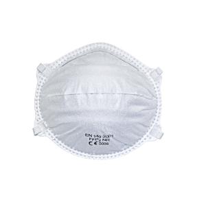 China Cup Shape Respirators for Adult Men Women White Adjustable Straps FFP1/FFP2/FFP3 factory