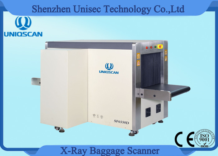 Medium Security Baggage Scanner Machine Dual View Baggage And Parcel X-Ray Scanner