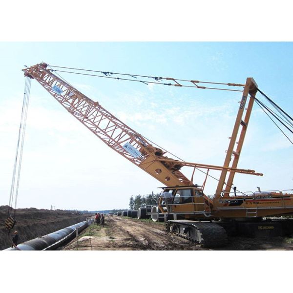 China Durable Knuckle Boom Jib Hydraulic Crawler Crane For Lifting 180tons Goods factory