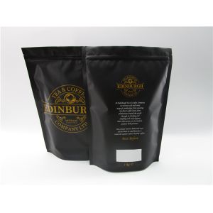 Top quality customized gravure printing coffee square bottom coffee bag