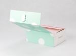 Full Color Book Shaped Gift Box Custom Skin Care Packaging SGS Approved