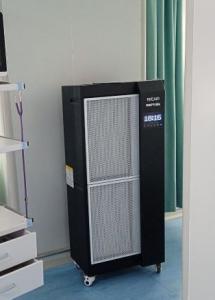 China Movable Air Sterilizer Machine Wind Capacities Adjustable 50m3 Area factory