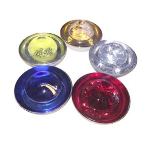 China High Reflection Glass Reflector Cat Eye for Road Cone Sign for Road Safety Products factory