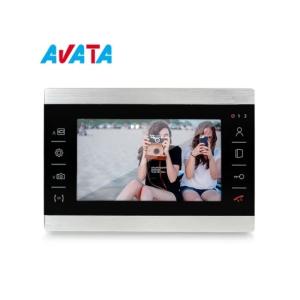 China Smart Home System 10 Inch Touch Screen Metal Video Door Phone Camera Video Doorbel factory