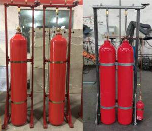 China 70 Liter Automatic Fixed Co2 Fire Extinguisher System 1448mm factory