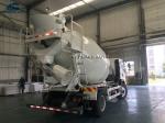 YN4102 Engine Light 6m3 HOWO Concrete Mixer Truck